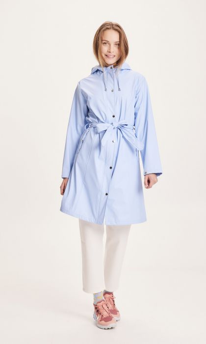 Knowledge Cotton Apparel JASMINE long rain jacket