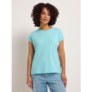 LANIUS_124-13826-538-aqua-34_Shirt-mit-ueberschnittener-Schu